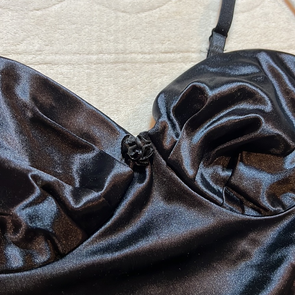 Vintage Victorias‎ Secret Slip dress black medium - Picture 4 of 9